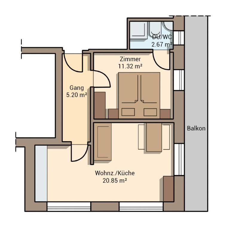 Apart Tyrol Umhausen Room photo